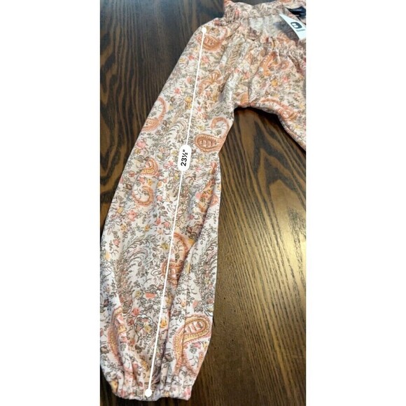 Buckle Daytrip floral blouse Women’s XS Ditzy Cottagecore Lightweight Boho Pink - Picture 10 of 15